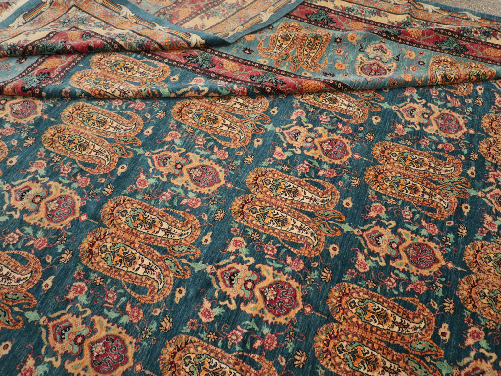 Persian Senneh Oversize Carpet, No.31961 - Staging