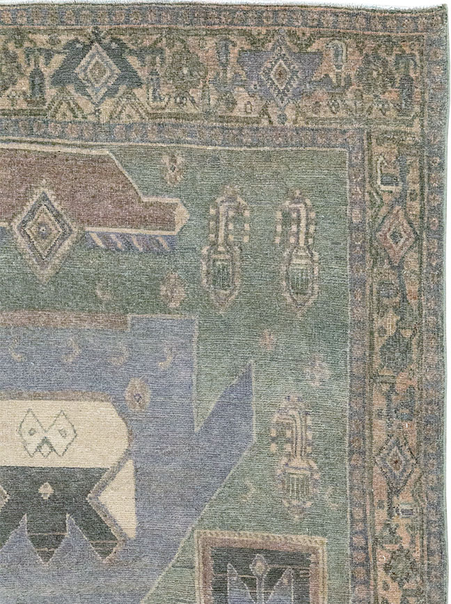 Vintage Persian Bidjar Runner, No.31979 - Staging