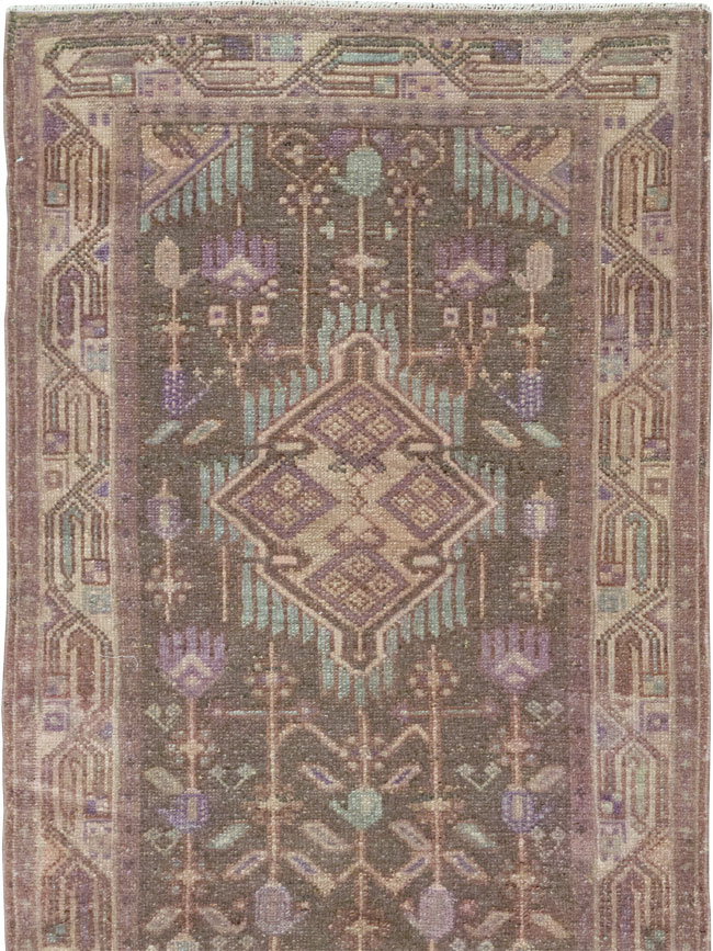 Vintage Persian Malayer Runner, No.31980 - Staging