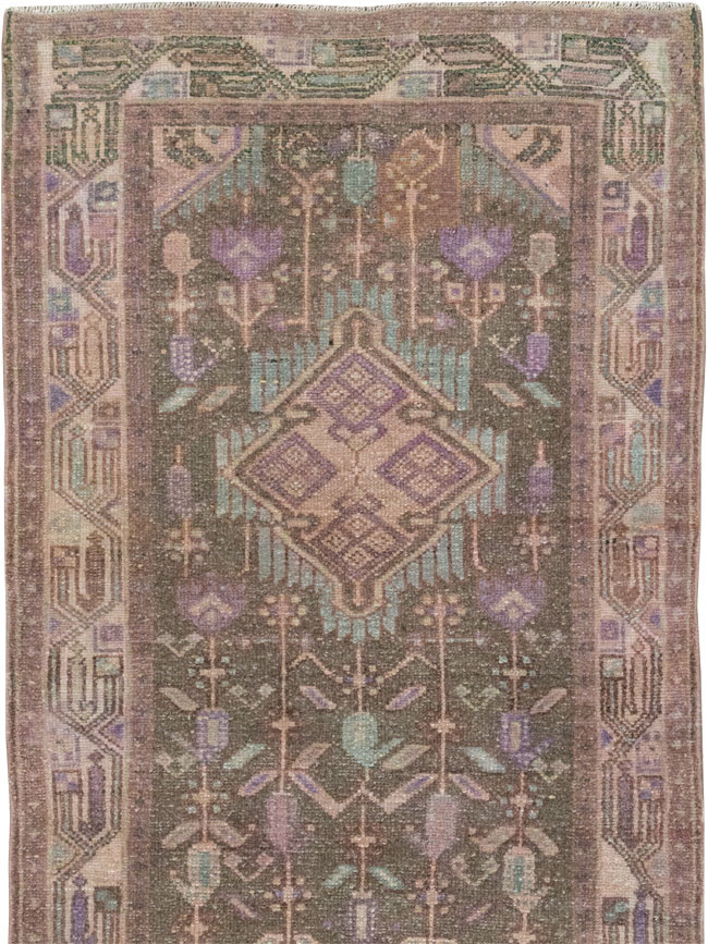 Vintage Persian Malayer Runner, No.31980 - Staging