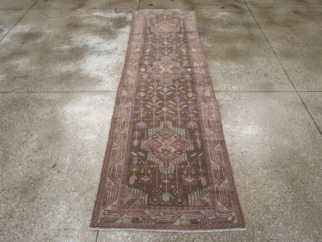 Vintage Persian Malayer Runner, No.31980 - Staging