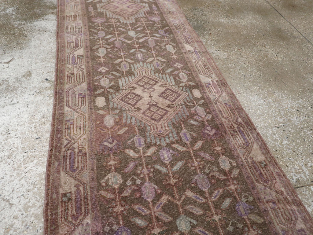 Vintage Persian Malayer Runner, No.31980 - Staging