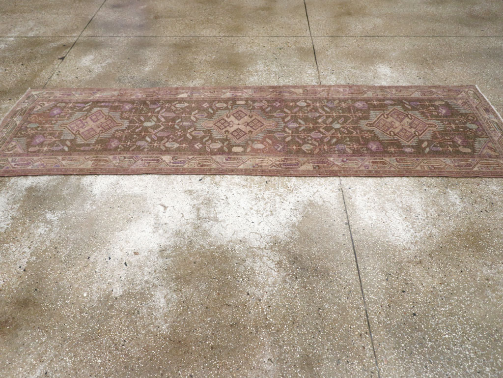 Vintage Persian Malayer Runner, No.31980 - Staging
