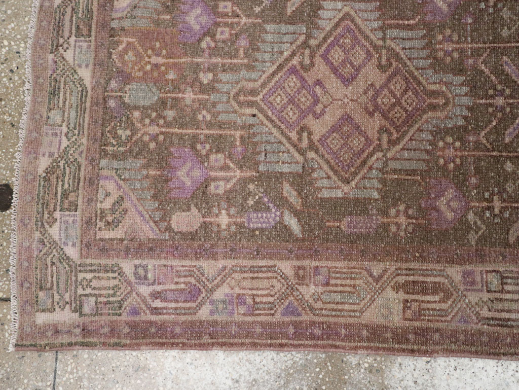 Vintage Persian Malayer Runner, No.31980 - Staging