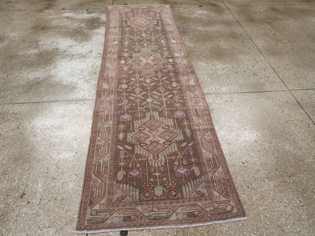 Vintage Persian Malayer Runner, No.31980 - Staging