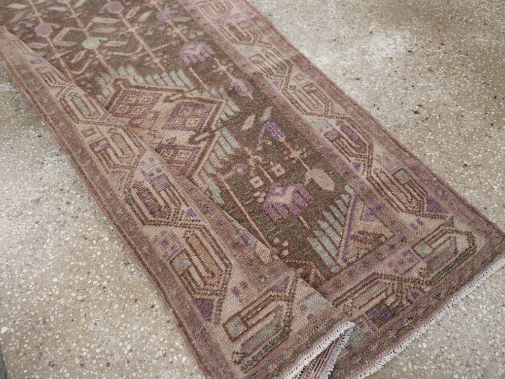 Vintage Persian Malayer Runner, No.31980 - Staging