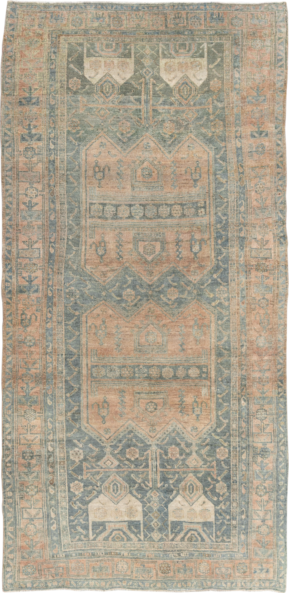 Antique Persian Lori Small Gallery Carpet, No.31981 - Staging