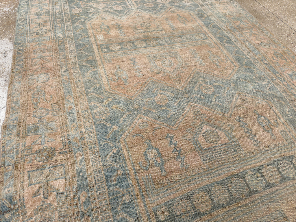 Antique Persian Lori Small Gallery Carpet, No.31981 - Staging