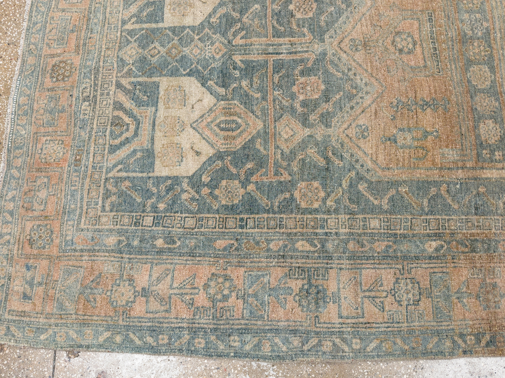 Antique Persian Lori Small Gallery Carpet, No.31981 - Staging