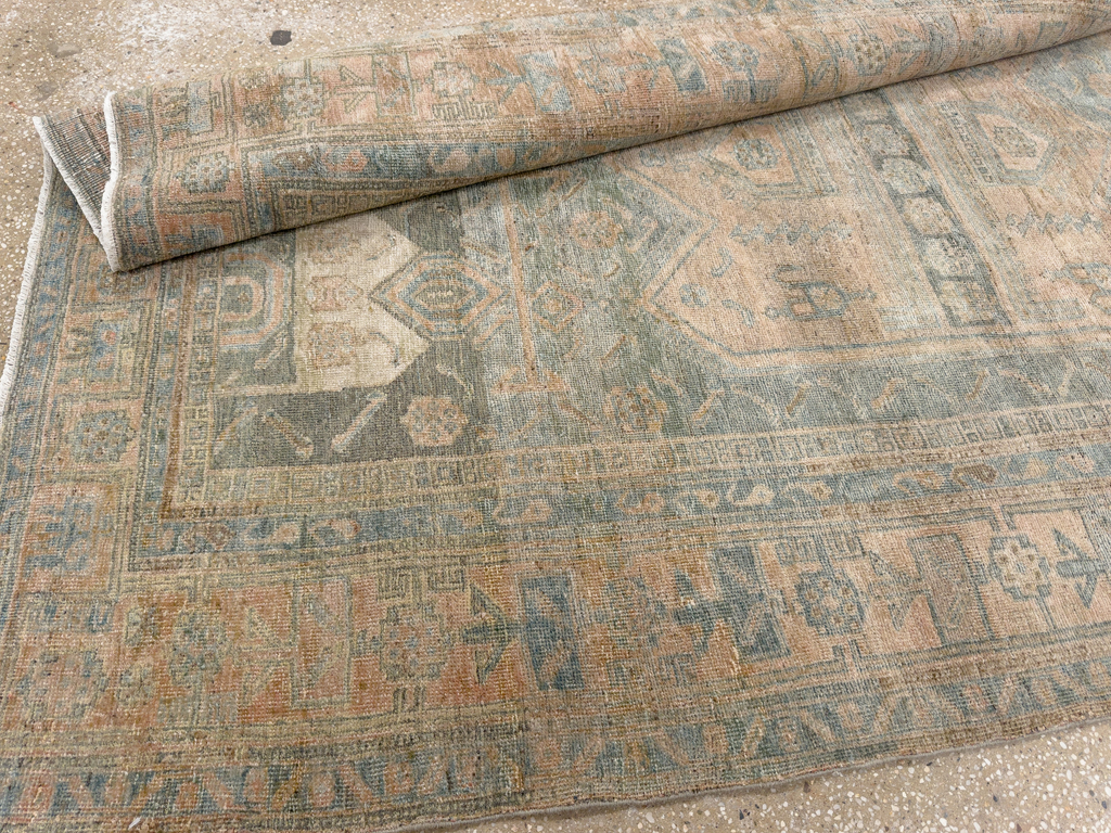 Antique Persian Lori Small Gallery Carpet, No.31981 - Staging