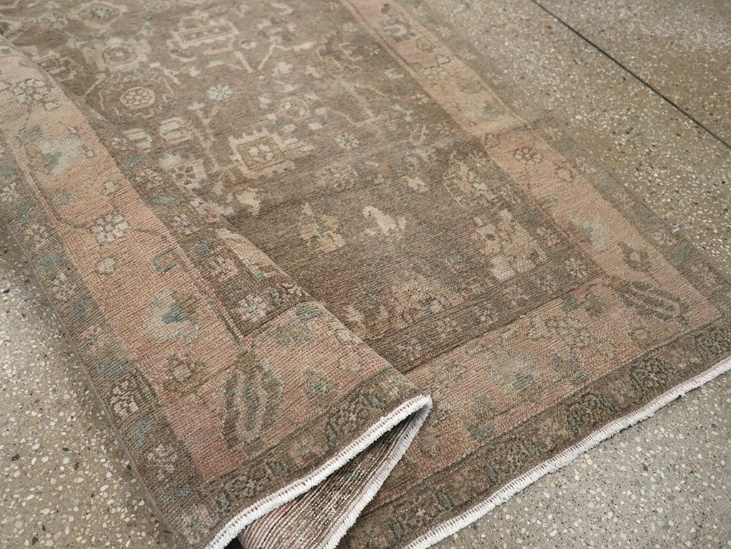 Vintage Persian Malayer Accent Rug, No.31992 - Staging