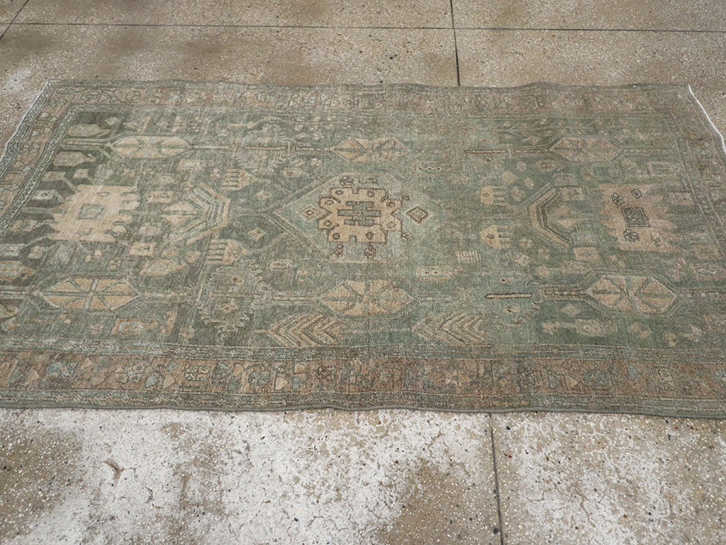 Antique Persian Kurdish Rug, No.31994 - Staging