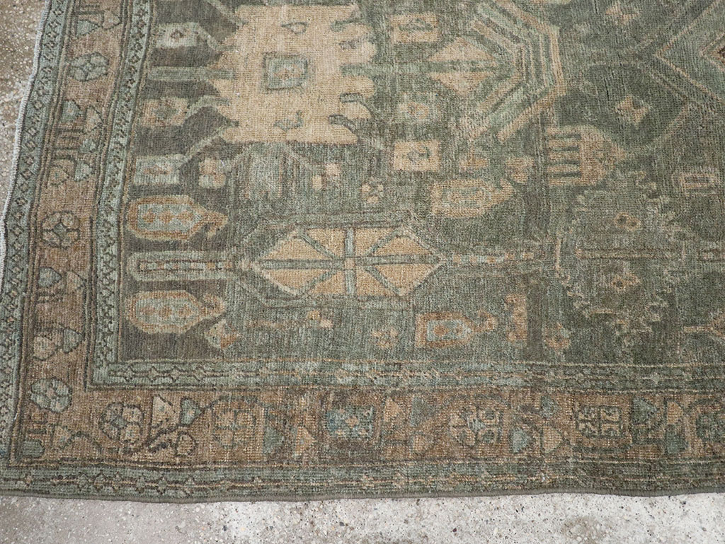 Antique Persian Kurdish Rug, No.31994 - Staging