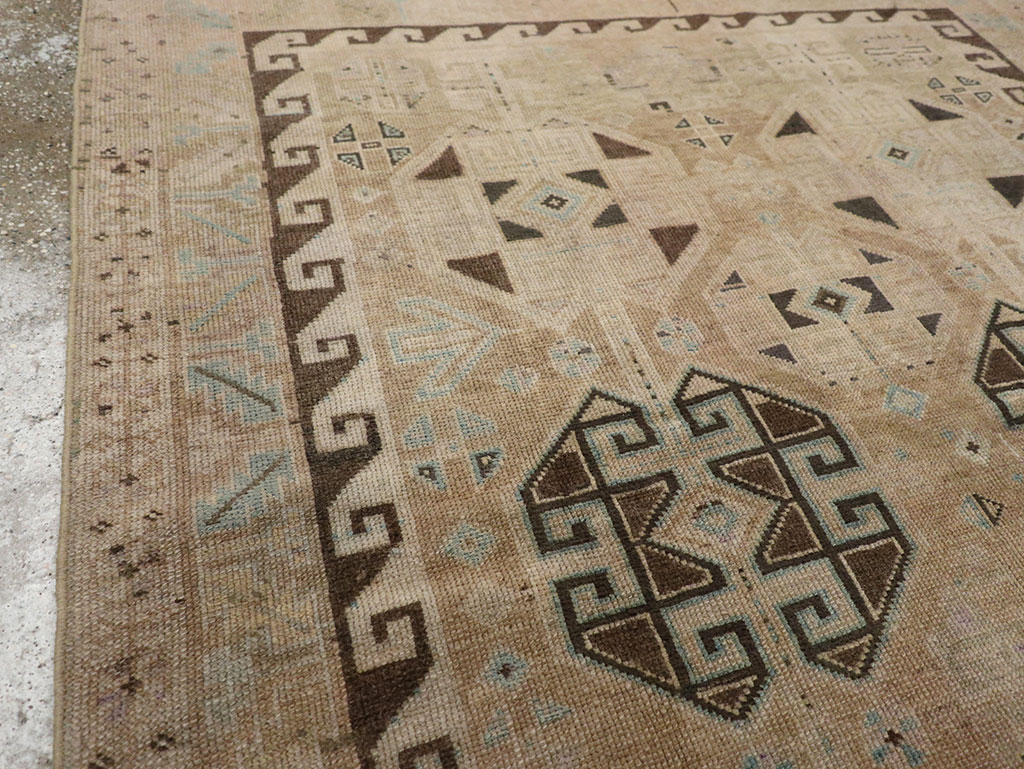 Vintage Persian Lori Accent Rug, No.31995 - Staging