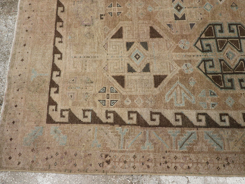 Vintage Persian Lori Accent Rug, No.31995 - Staging