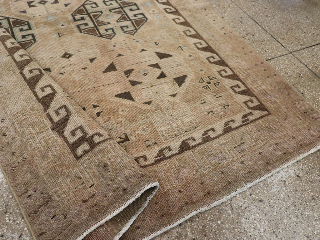 Vintage Persian Lori Accent Rug, No.31995 - Staging