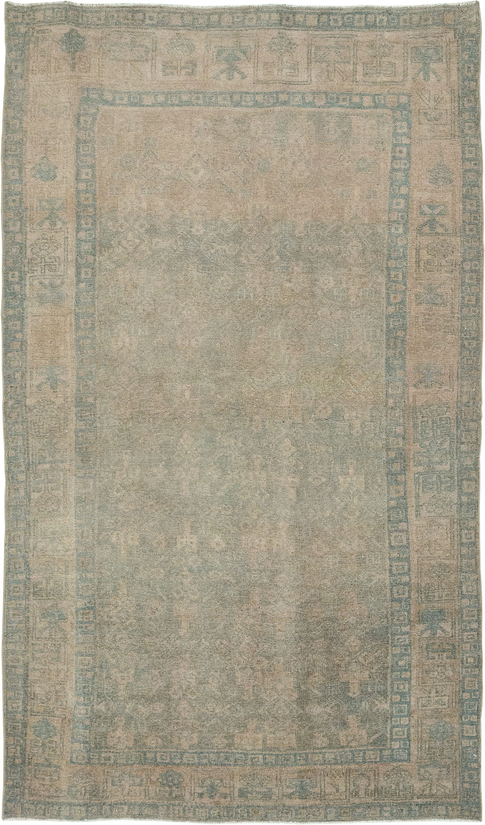 Antique Persian Kurdish Rug, No.31996 - Staging