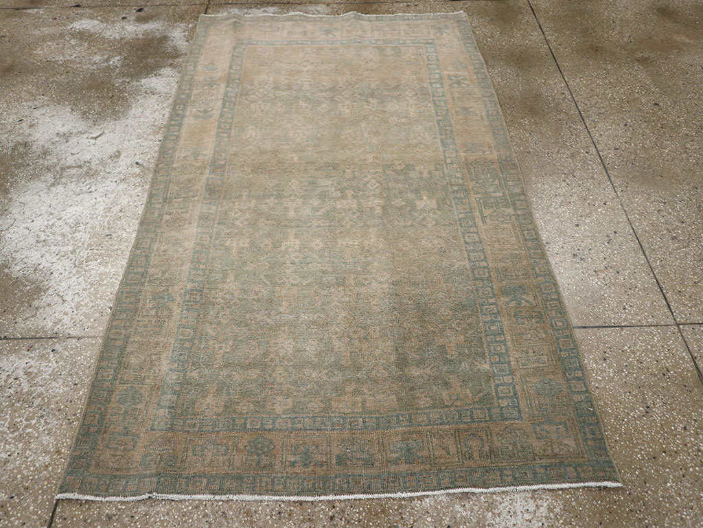 Antique Persian Kurdish Rug, No.31996 - Staging