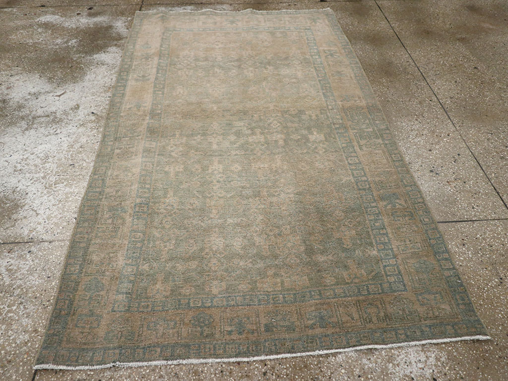 Antique Persian Kurdish Rug, No.31996 - Staging