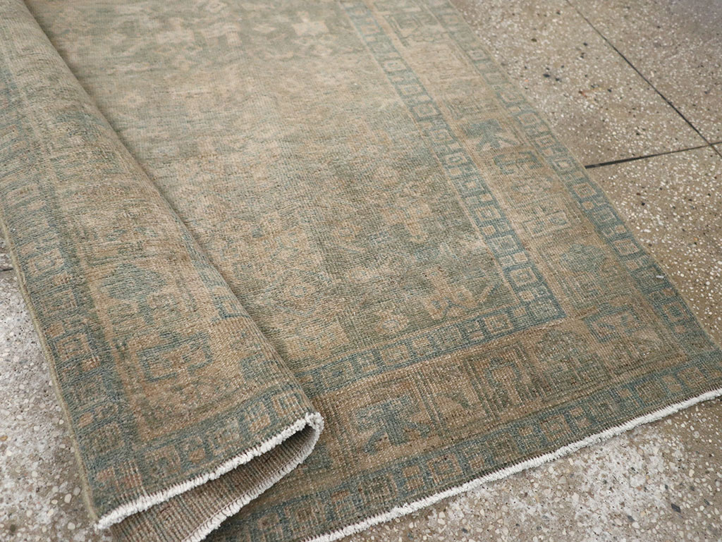 Antique Persian Kurdish Rug, No.31996 - Staging