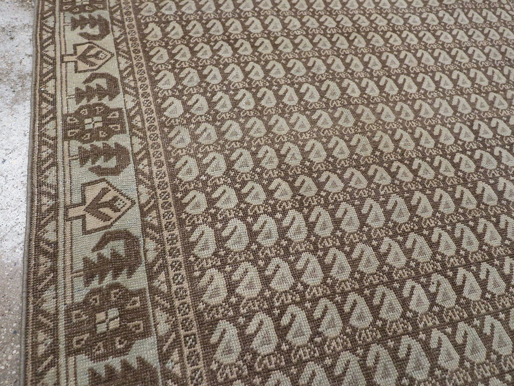 Vintage Persian Veece Accent Rug (Pair: 2 of 2), No.32000 - Staging