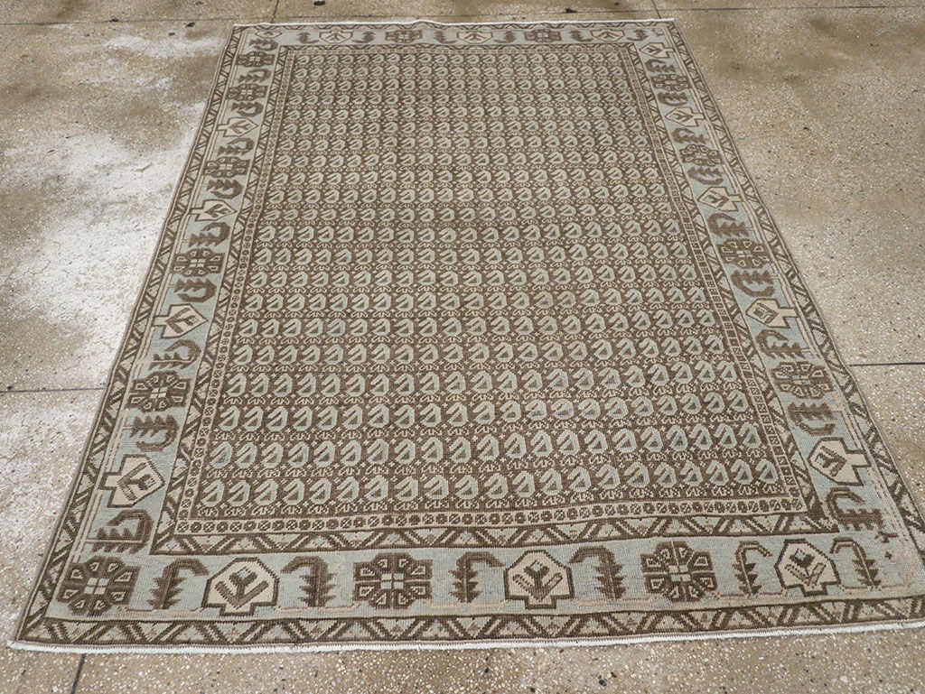 Vintage Persian Veece Accent Rug (Pair: 1 of 2), No.32003 - Staging