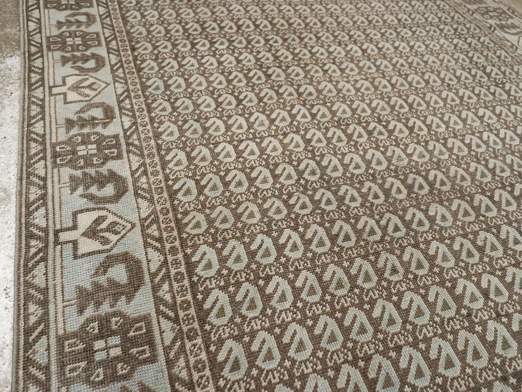 Vintage Persian Veece Accent Rug (Pair: 1 of 2), No.32003 - Staging