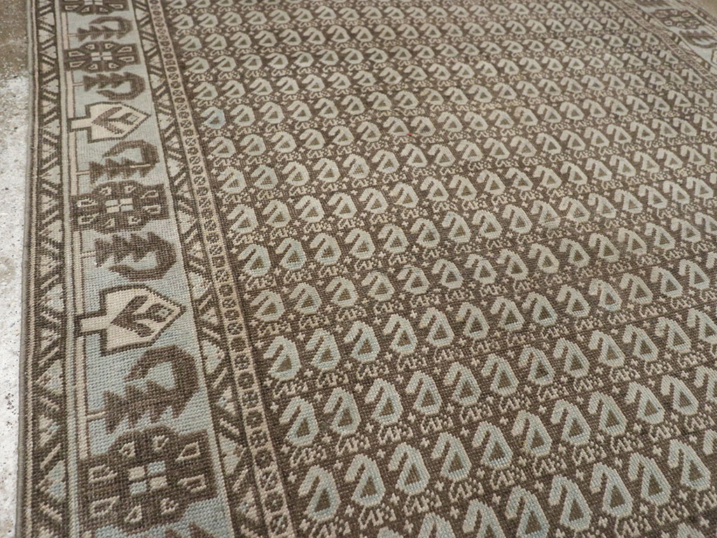 Vintage Persian Veece Accent Rug (Pair: 1 of 2), No.32003 - Staging