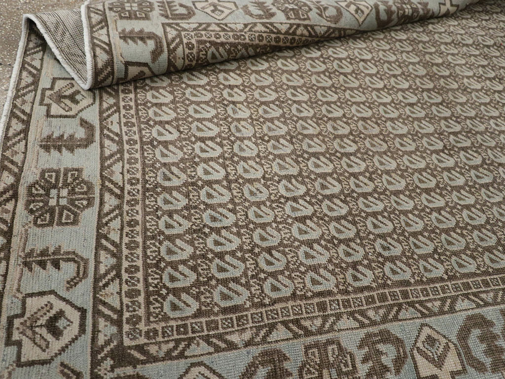 Vintage Persian Veece Accent Rug (Pair: 1 of 2), No.32003 - Staging