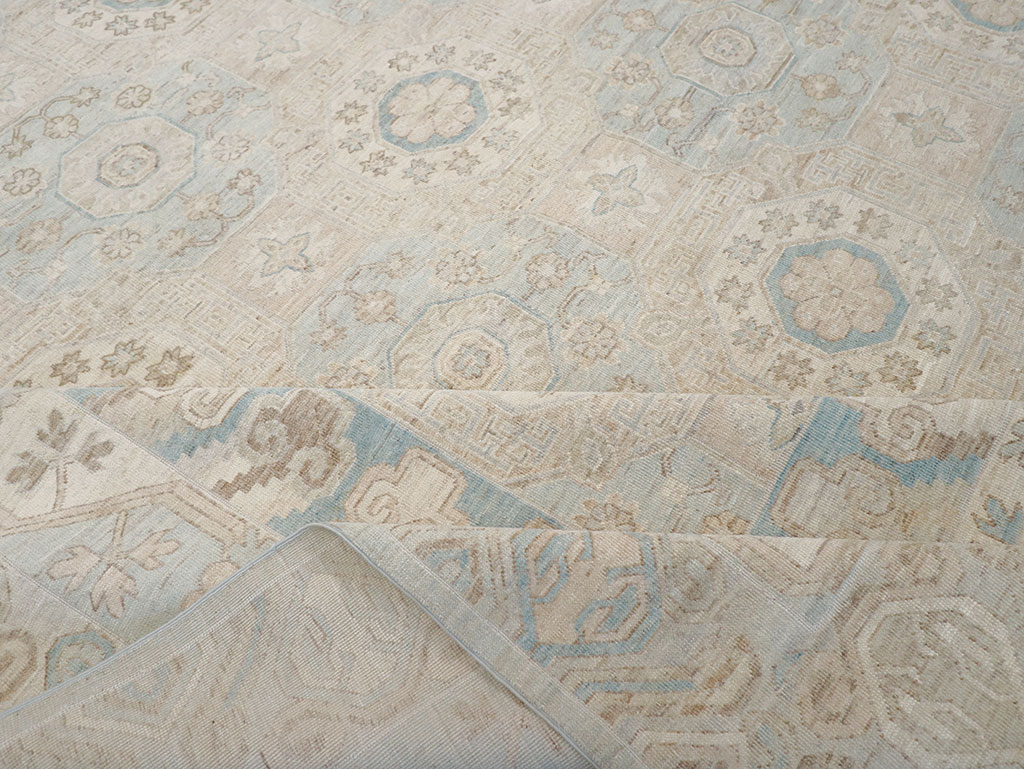 Modern East Turkestan Khotan Large Carpet, No.32005 - Staging