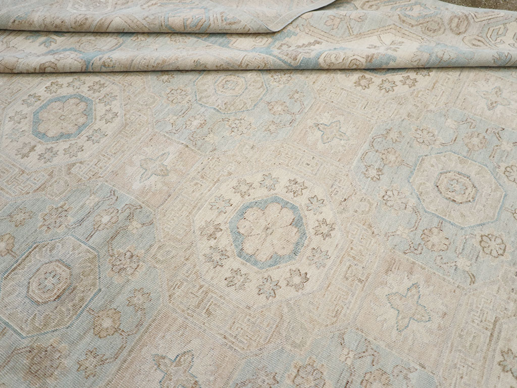 Modern East Turkestan Khotan Large Carpet, No.32005 - Staging