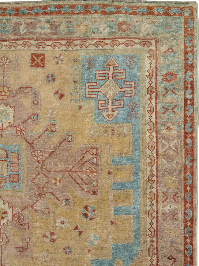 Vintage Persian Kurdish Runner, No.32022 - Staging