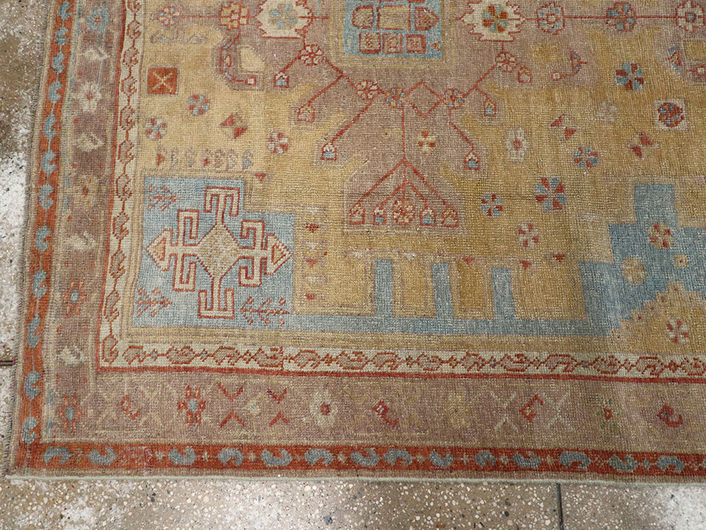 Vintage Persian Kurdish Runner, No.32022 - Staging