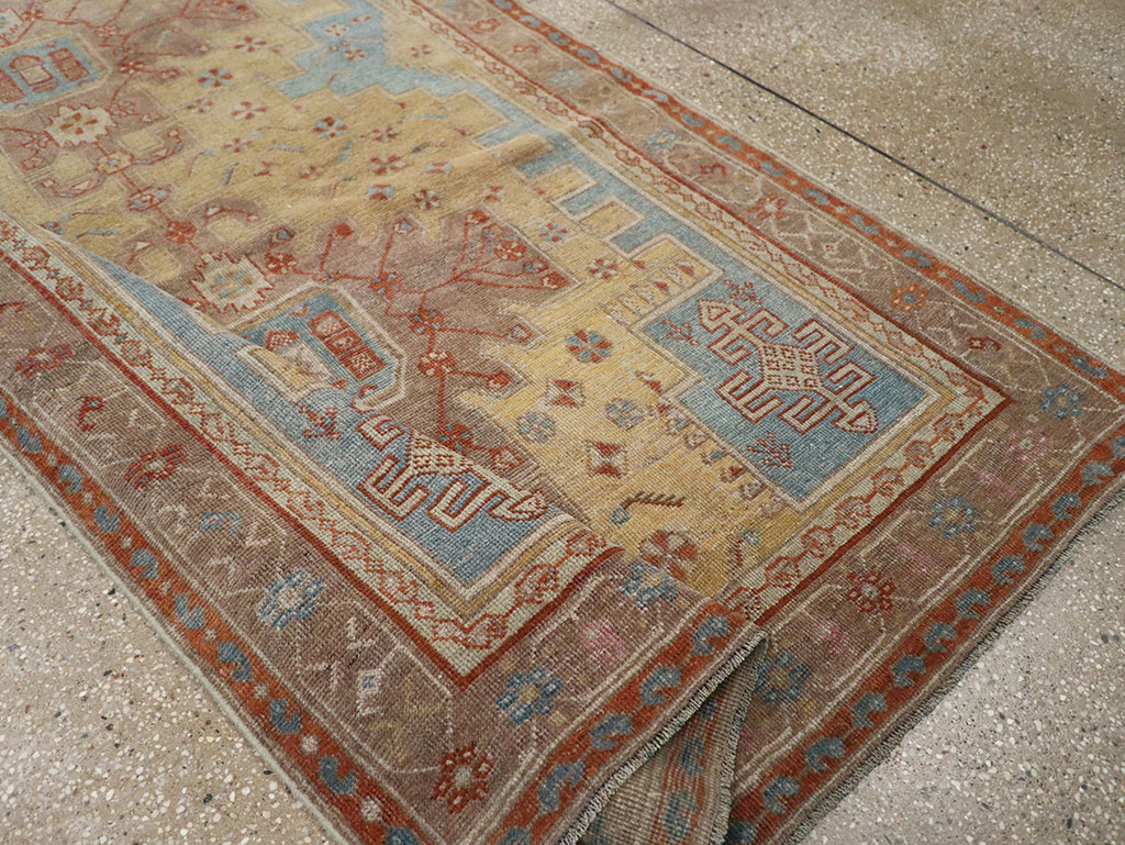 Vintage Persian Kurdish Runner, No.32022 - Staging