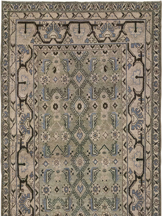 Vintage Persian Malayer Runner, No.32027 - Staging