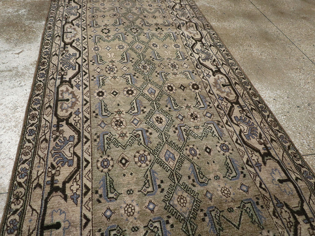 Vintage Persian Malayer Runner, No.32027 - Staging