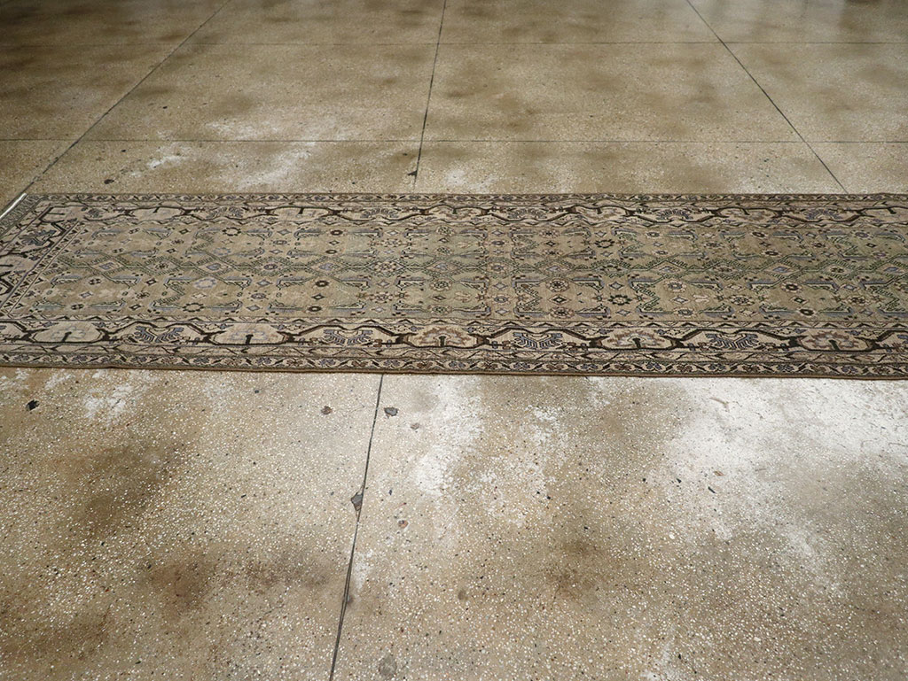 Vintage Persian Malayer Runner, No.32027 - Staging