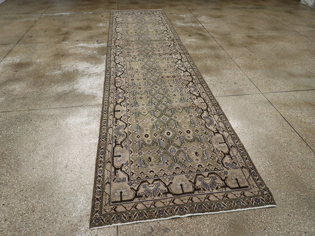 Vintage Persian Malayer Runner, No.32027 - Staging