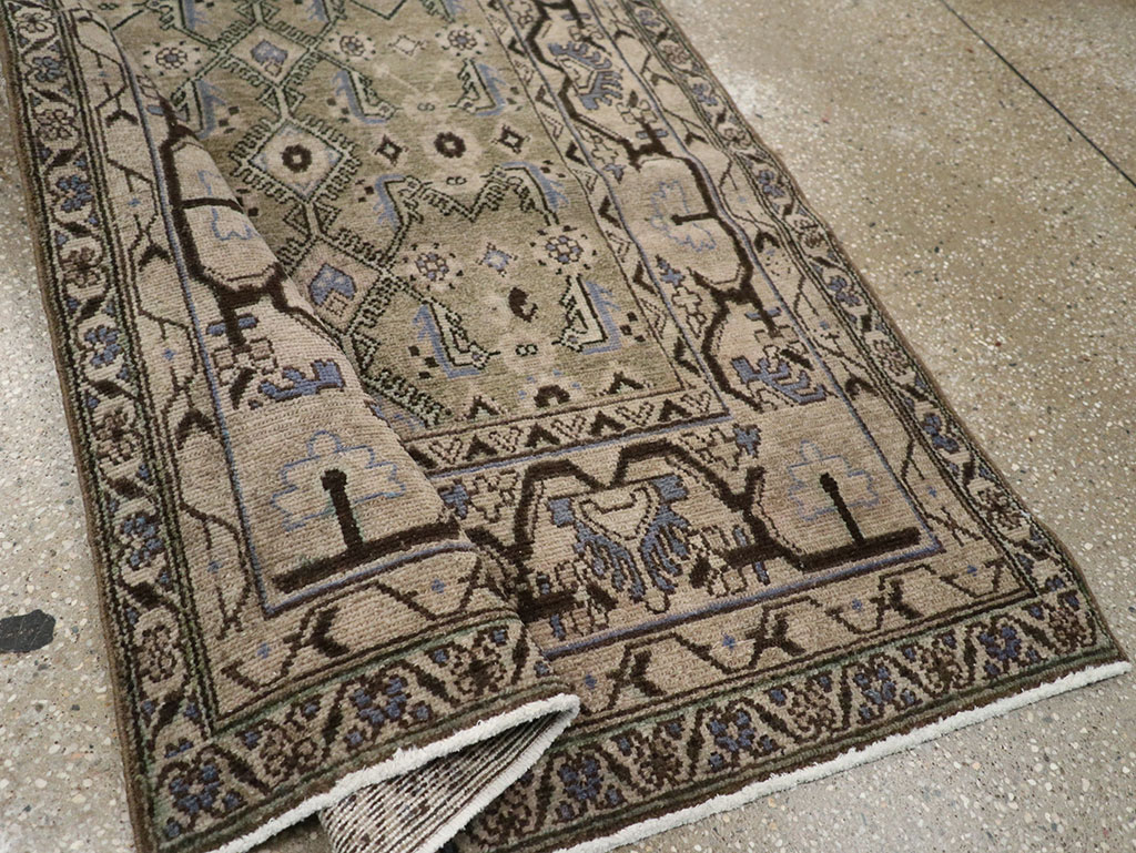 Vintage Persian Malayer Runner, No.32027 - Staging