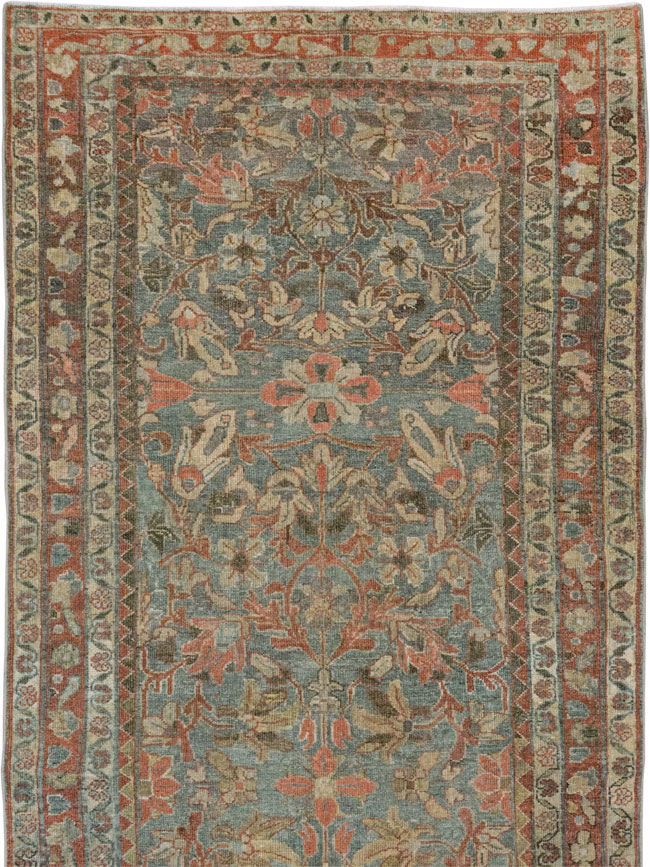 Antique Persian Malayer Runner, No.32028 - Staging