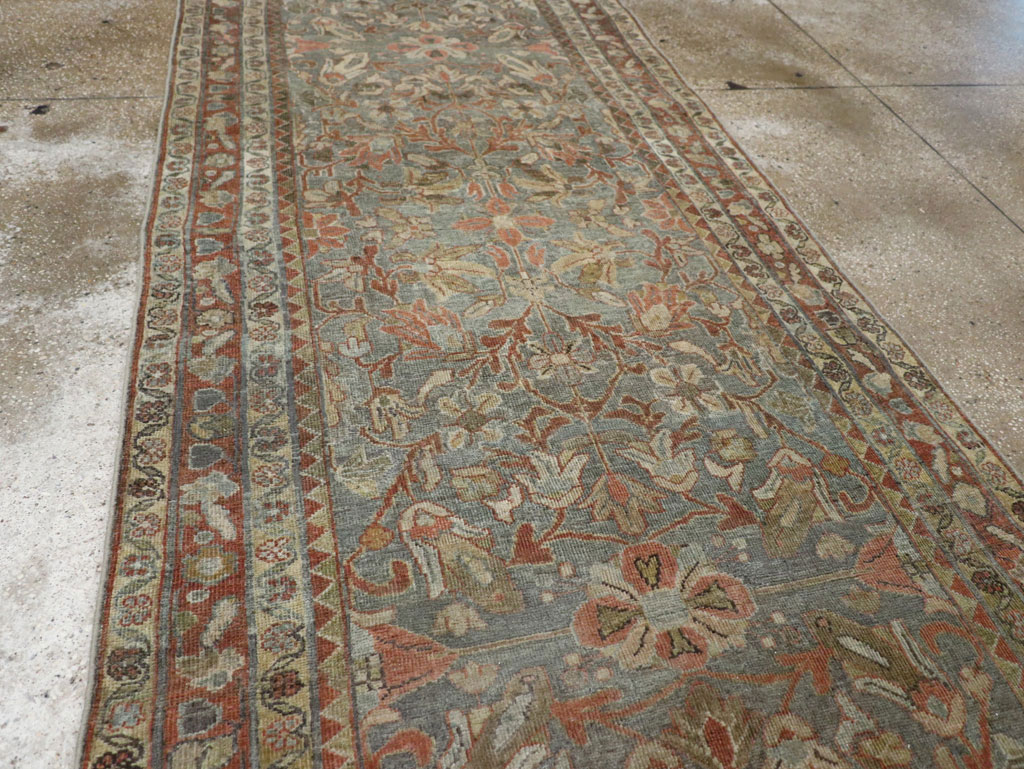 Antique Persian Malayer Runner, No.32028 - Staging