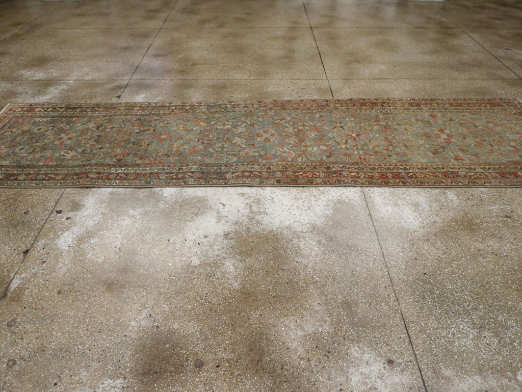 Antique Persian Malayer Runner, No.32028 - Staging