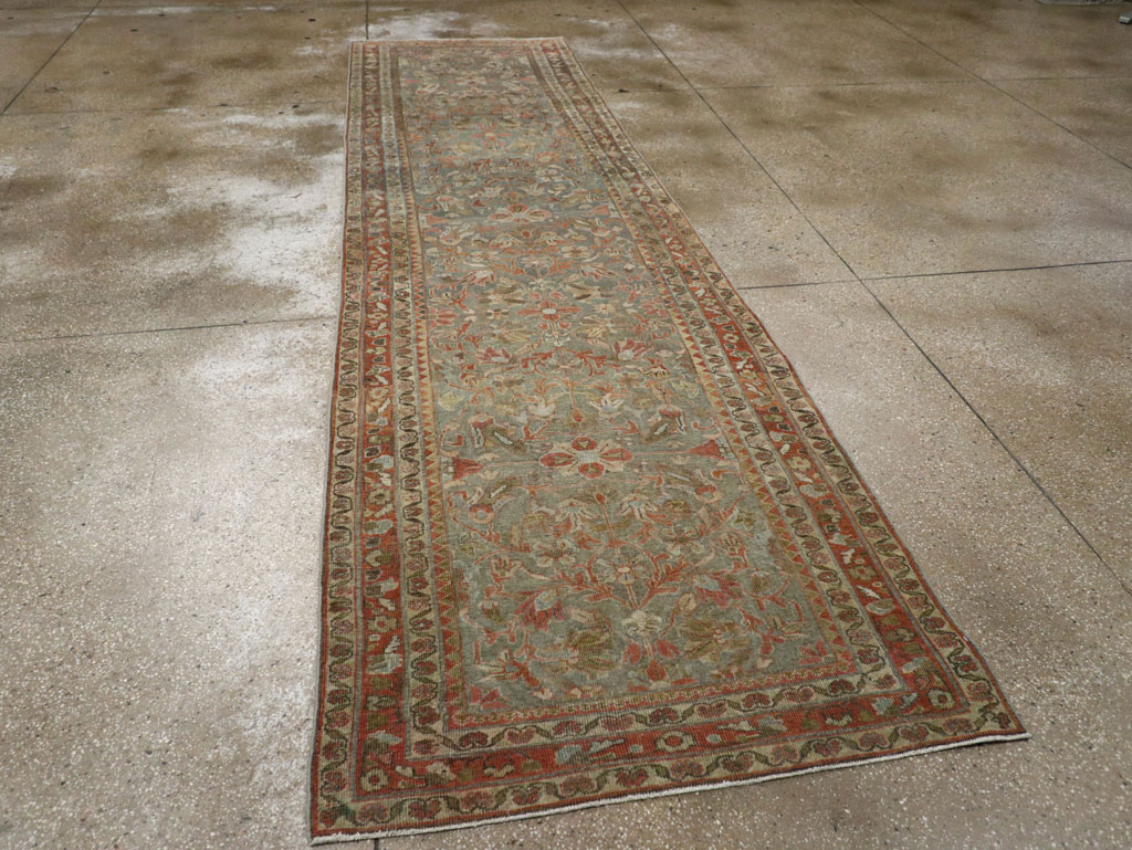 Antique Persian Malayer Runner, No.32028 - Staging