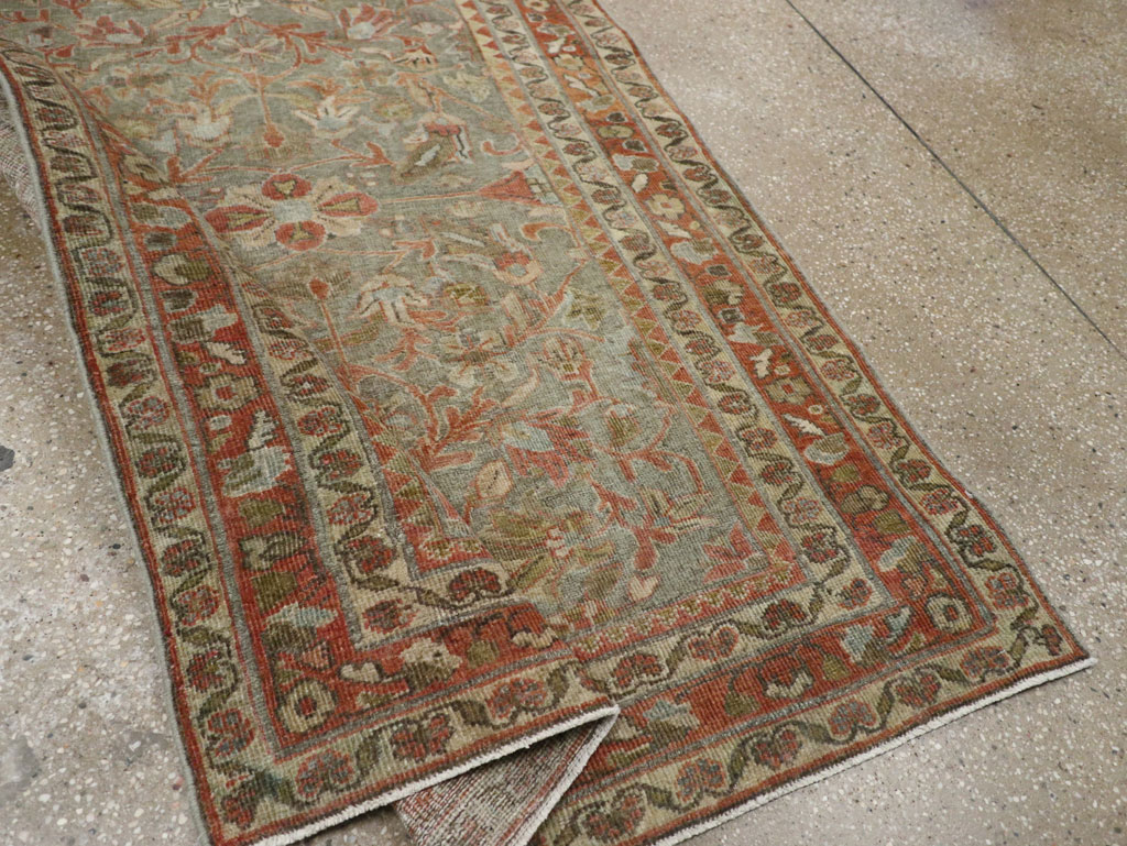 Antique Persian Malayer Runner, No.32028 - Staging