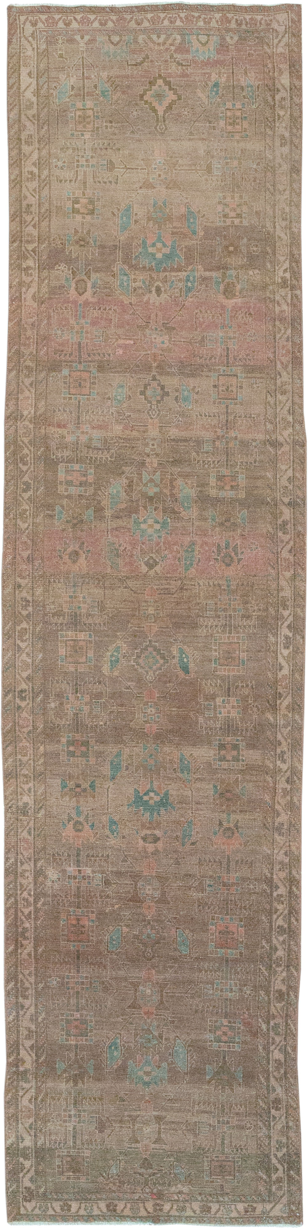 Vintage Persian Malayer Runner, No.32033 - Staging