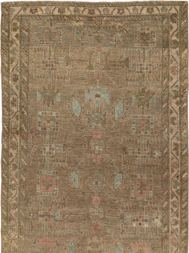 Vintage Persian Malayer Runner, No.32033 - Staging