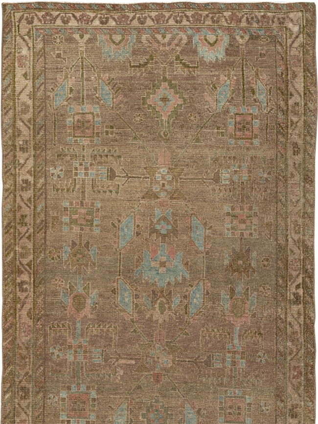 Vintage Persian Malayer Runner, No.32033 - Staging