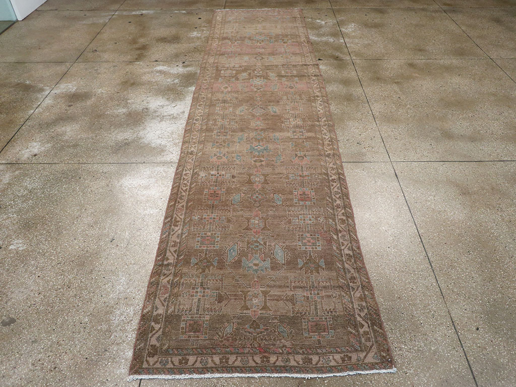 Vintage Persian Malayer Runner, No.32033 - Staging