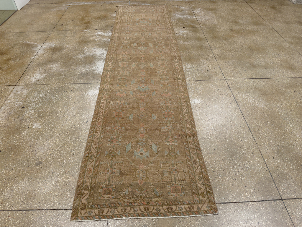 Vintage Persian Malayer Runner, No.32033 - Staging