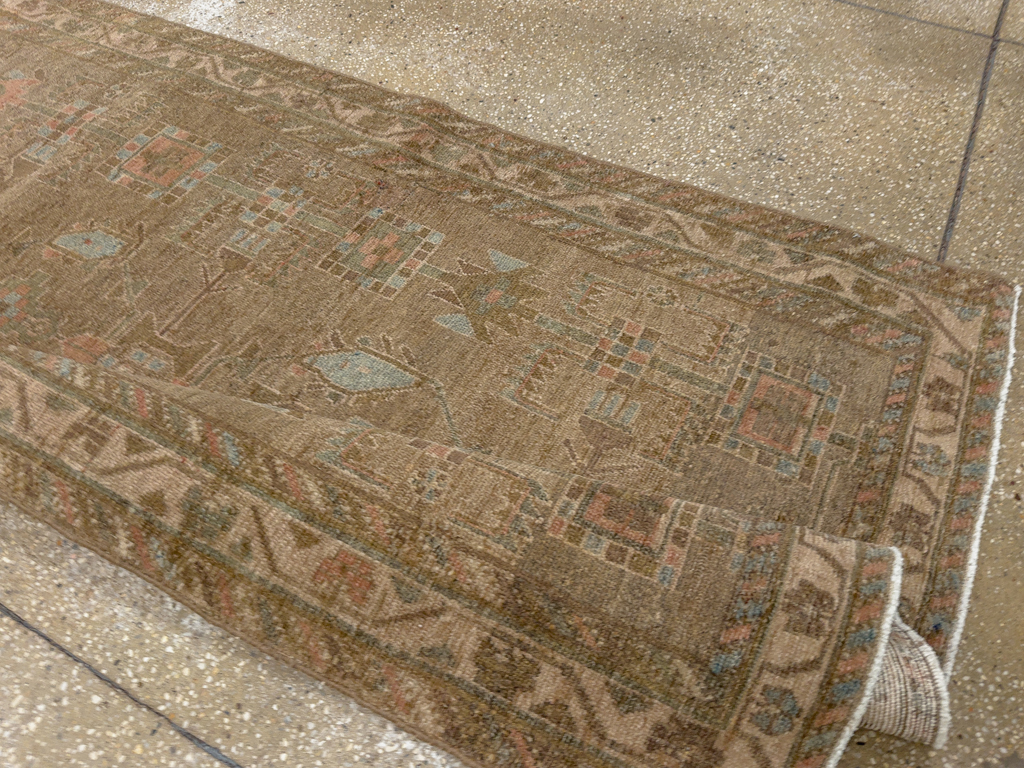 Vintage Persian Malayer Runner, No.32033 - Staging